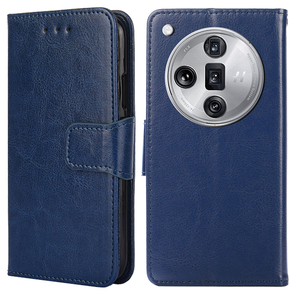 For Oppo Find X7 Ultra Case PU Leather Wallet Card Slots Phone Cover For Oppo Find X7 Ultra Case PU Leather Wallet Card Slots Phone Cover